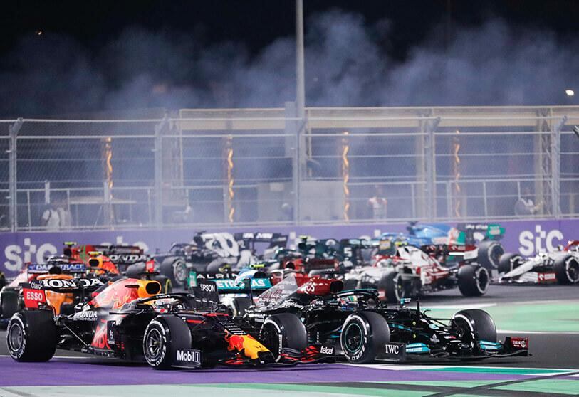 Arabia Saudita interceptó misiles, días antes de la F1