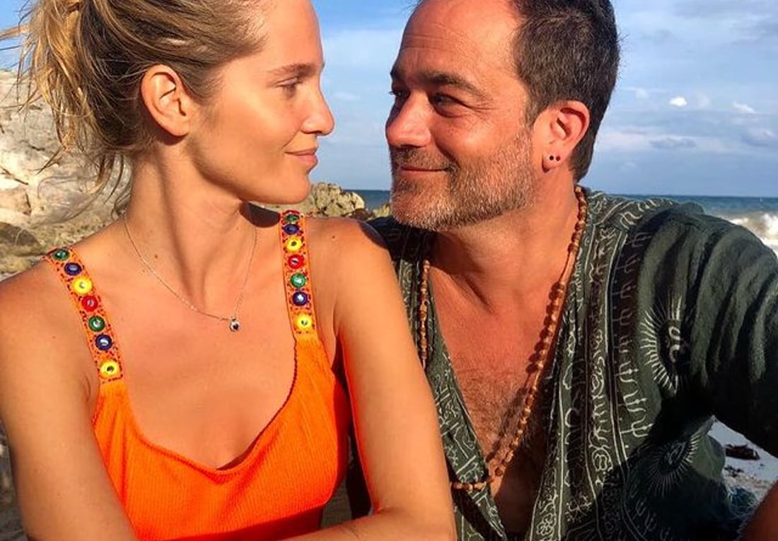 Octubre 2018. Gastón Pauls y Liz Solari en Tulum. (Instagram)