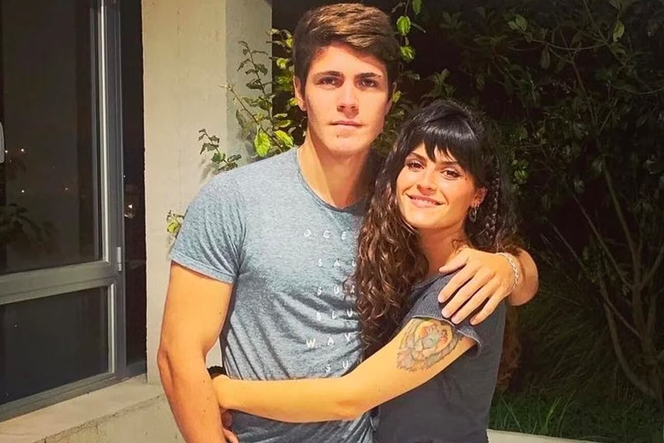 Marcos de "Gran Hermano" junto a su hermana, Valentina