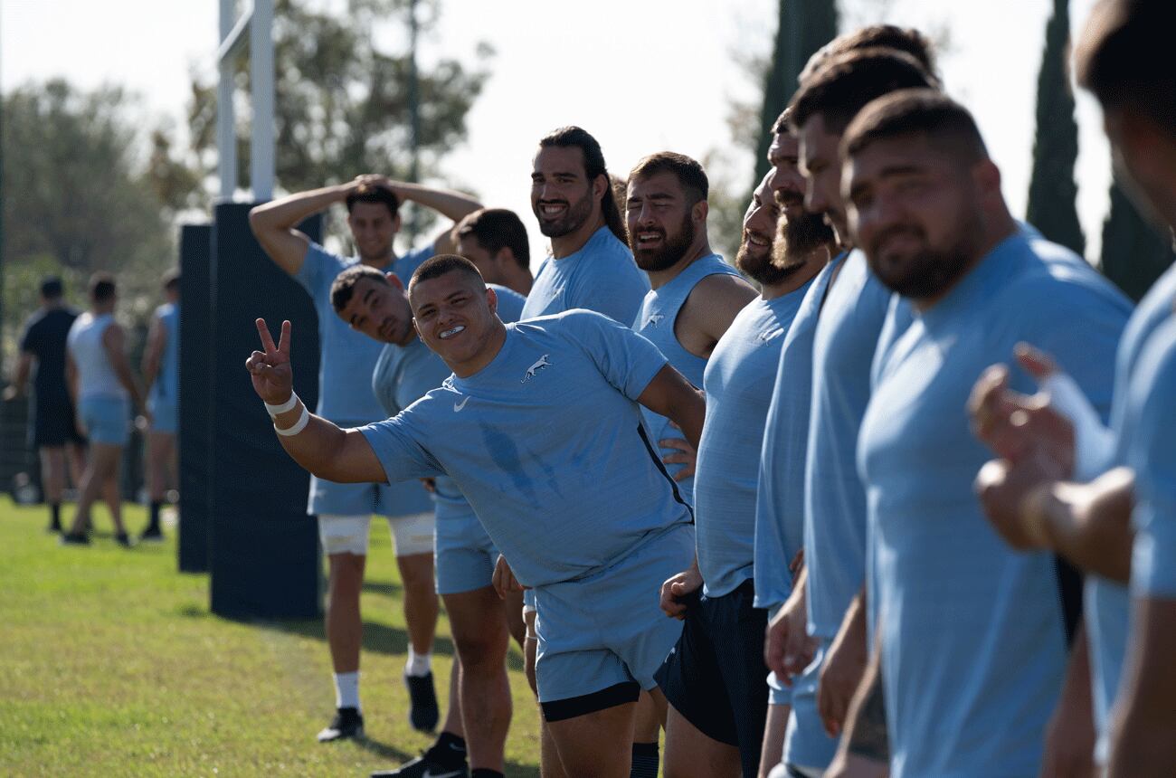 Hay buen clima en Marsella y Los Pumas trabajan de cara al duelo de cuartos de final con Gales. (Prensa UAR)