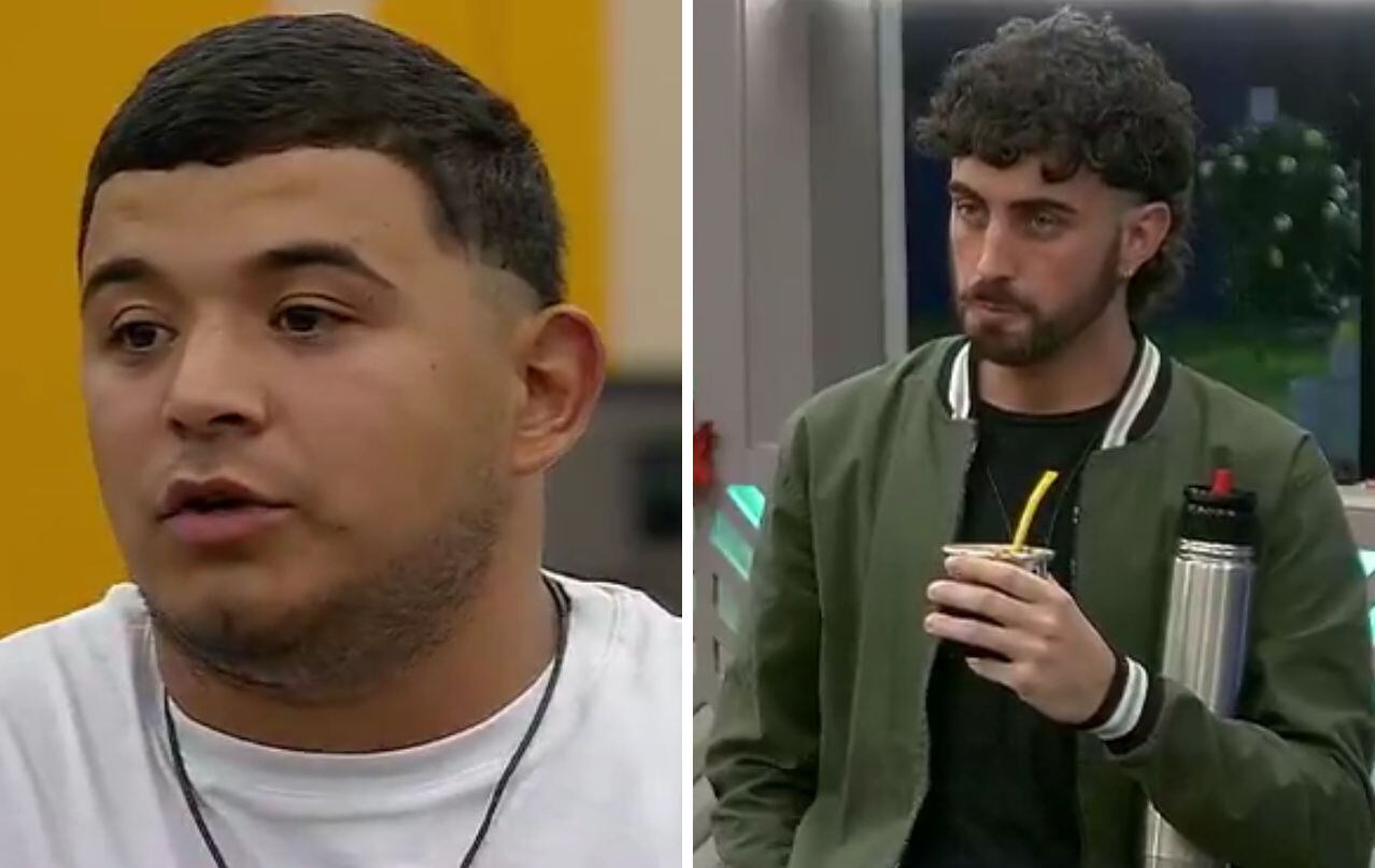 Brian Alberto enfrentó a Ulises Apóstolo en pleno vivo de Gran Hermano.