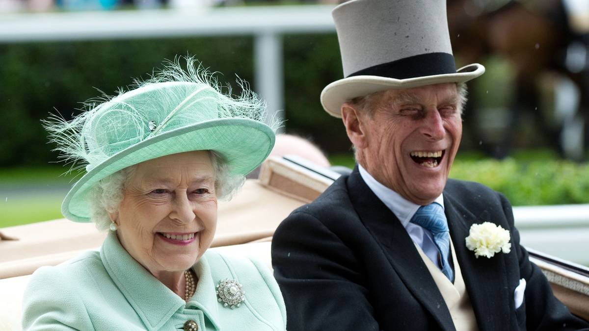 La Reina Isabel II y su marido el príncipe Felipe.