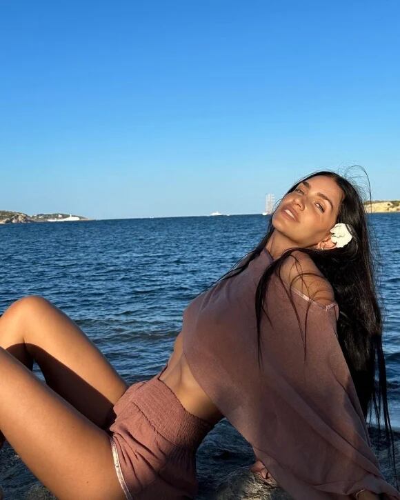 Zaira Nara publicó fotos con sus hijos.