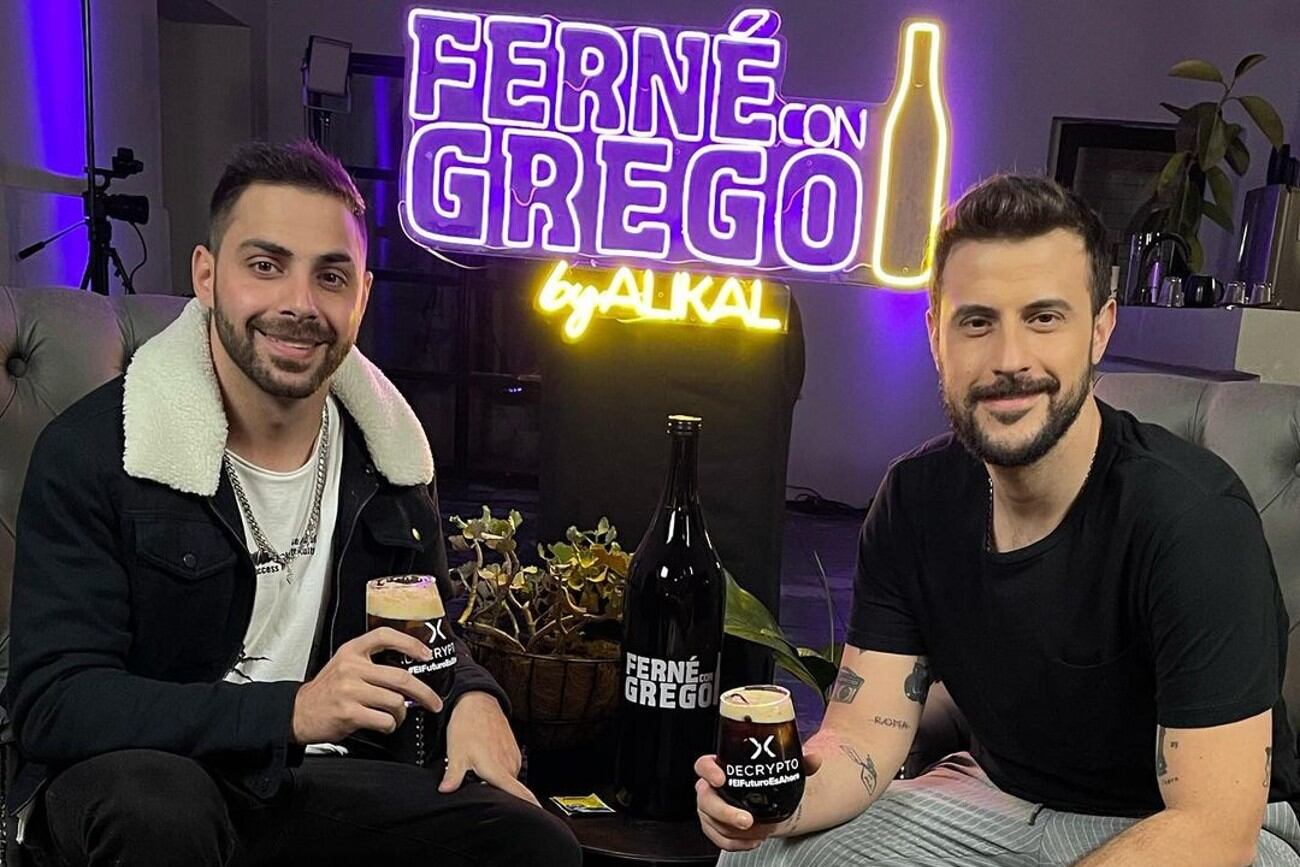 Diego Leuco en "Ferné con Grego" (Foto: @gregorossello)