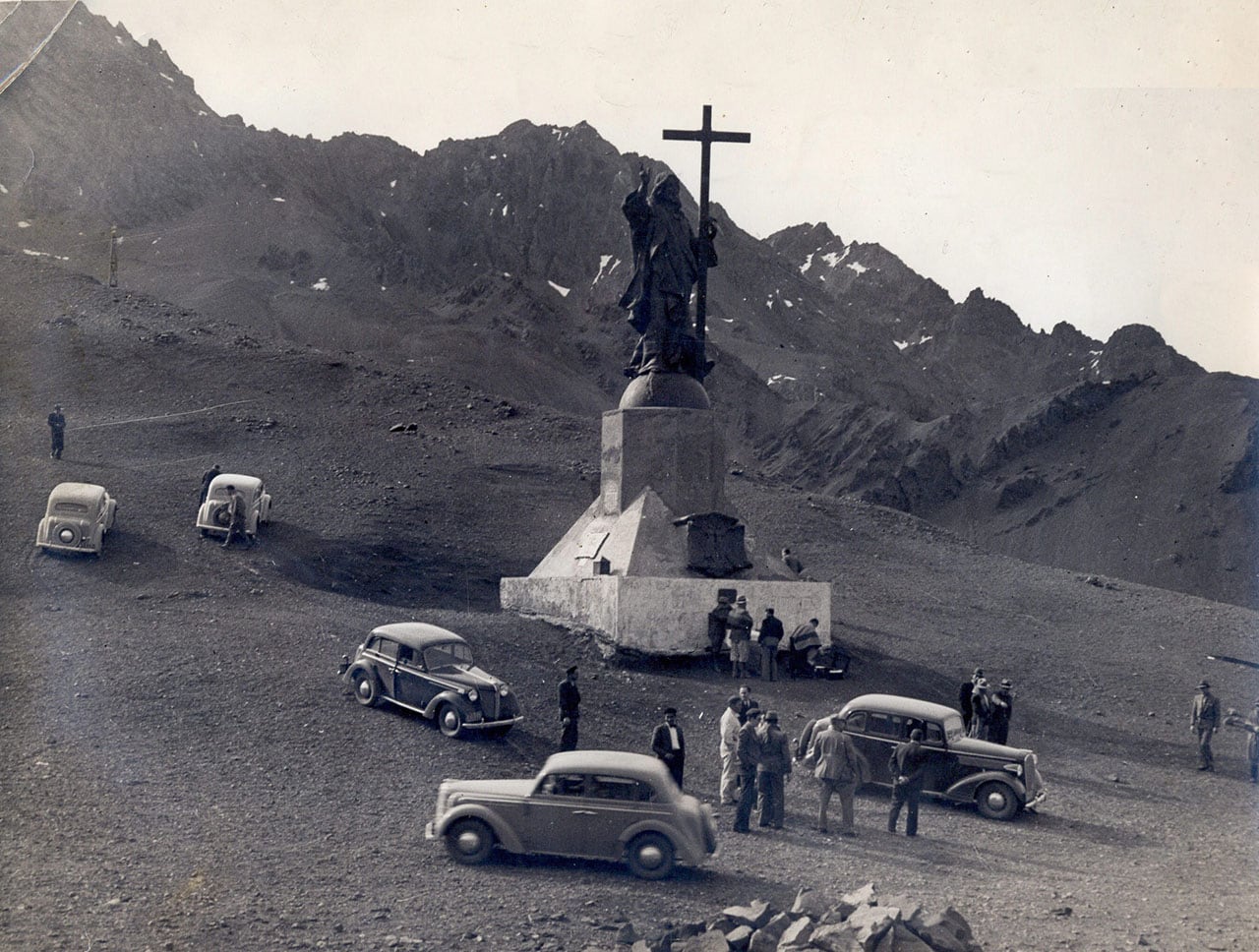 Cristo Redentor, el símbolo que trajo paz y puso fin a las amenazas de guerra entre Argentina y Chile. Foto: Archivo Los Andes.