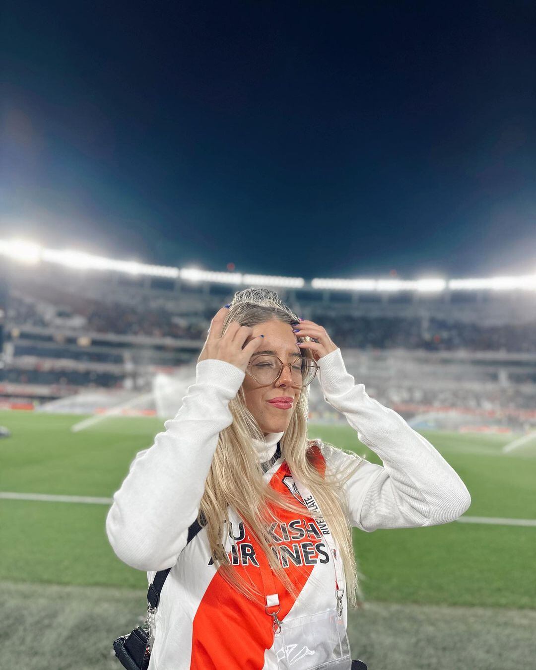 Nati Jota, en el Monumental este martes