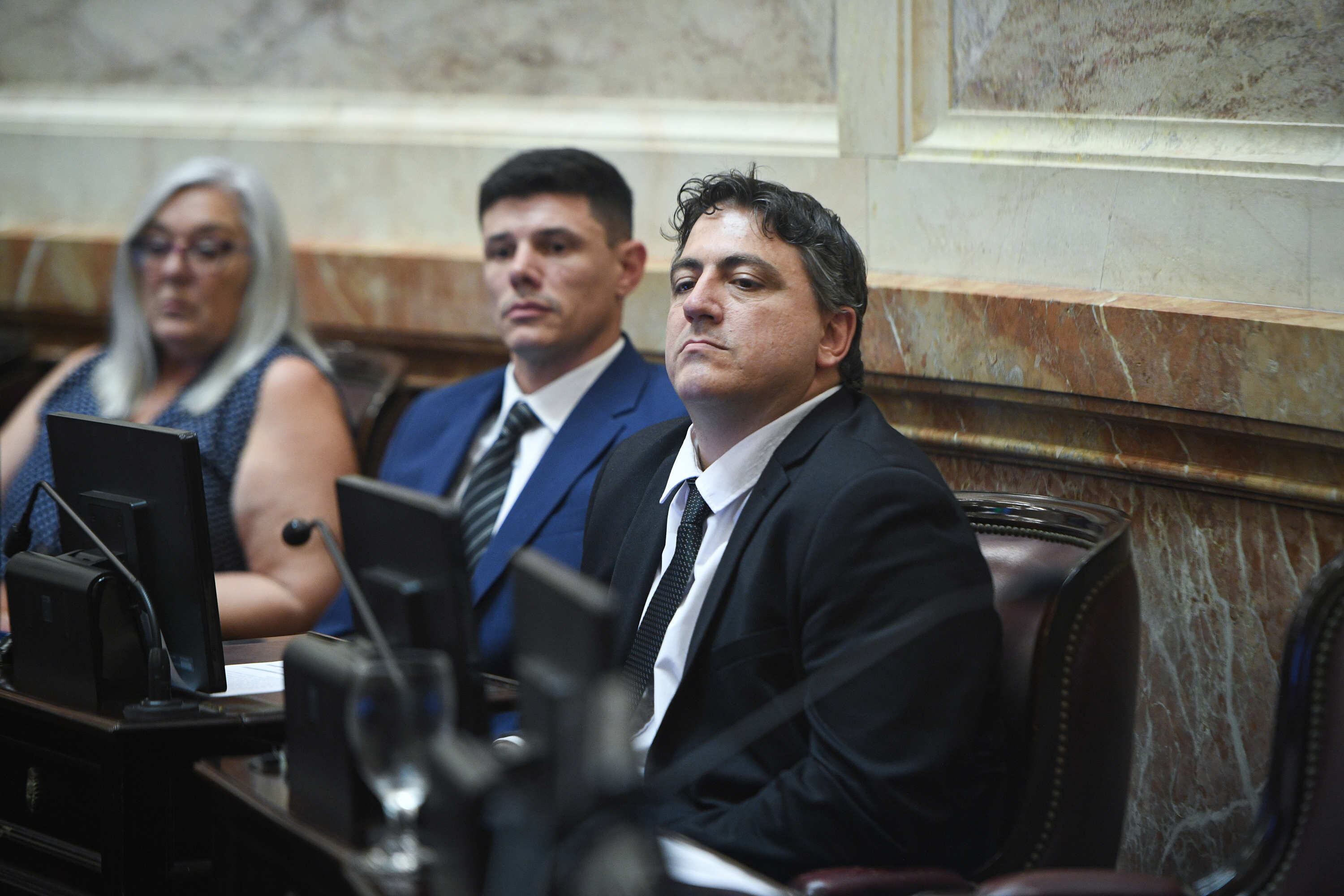 Francisco Paoltroni fue desplazado de la presidencia provisional del Senado y lanzó una amenaza (Foto: Comunicación Senado)