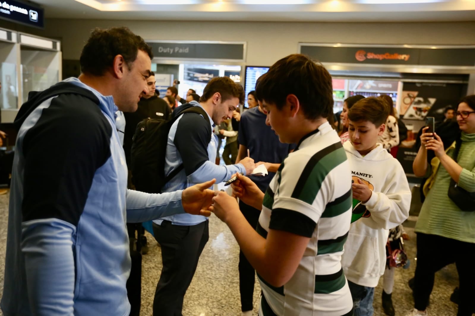 Los Pumas llegaron a Mendoza