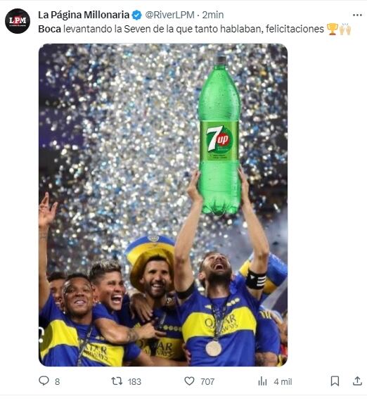 Los memes tras los resultados de la final de la Copa Libertadores. Foto: Captura redes. Foto: