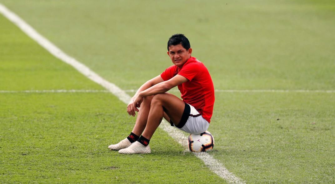 Luis Miguel Rodríguez, una de las figuras del fútbol argentino. 