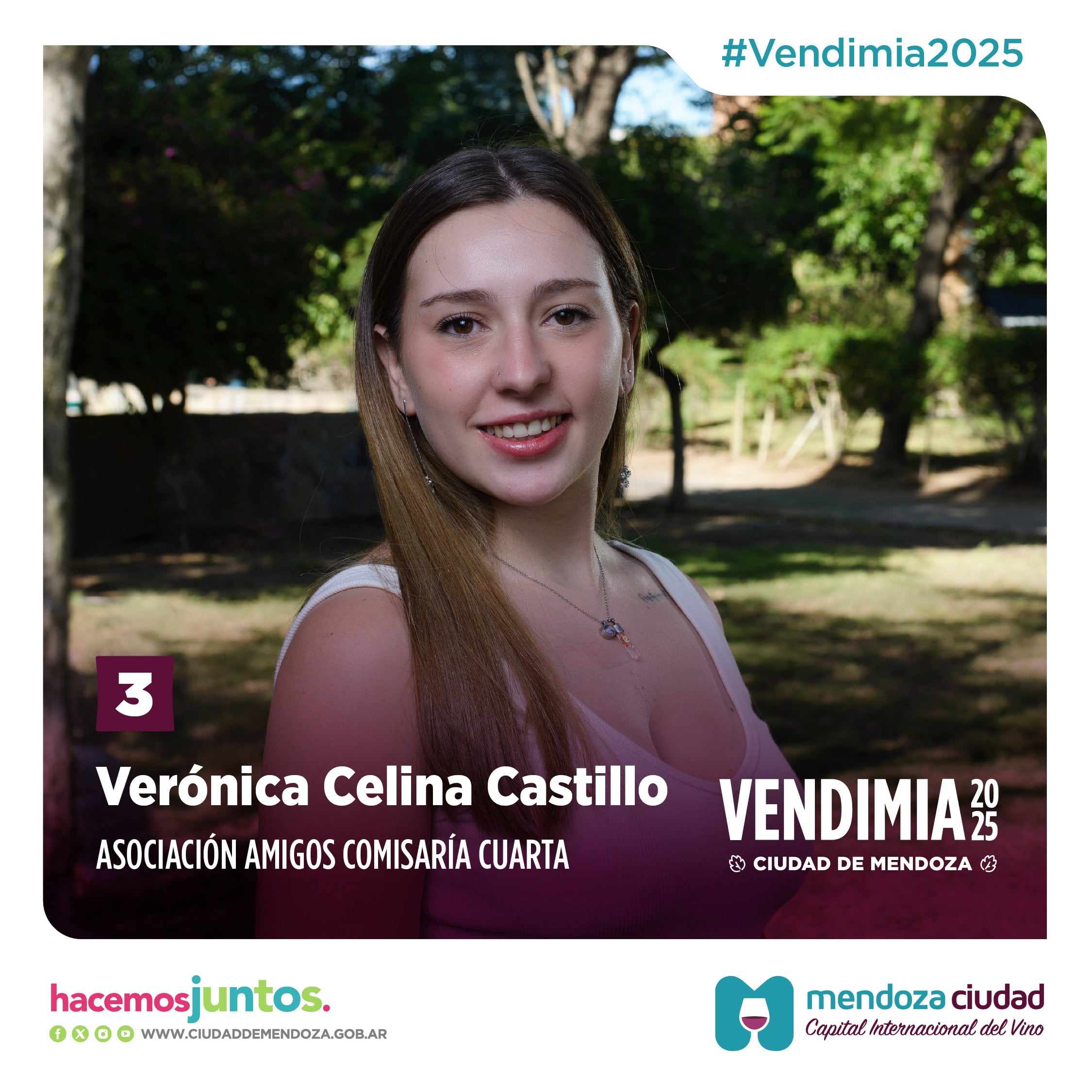 Verónica Celina Castillo (23) Asociación Amigos Comisaría Cuarta