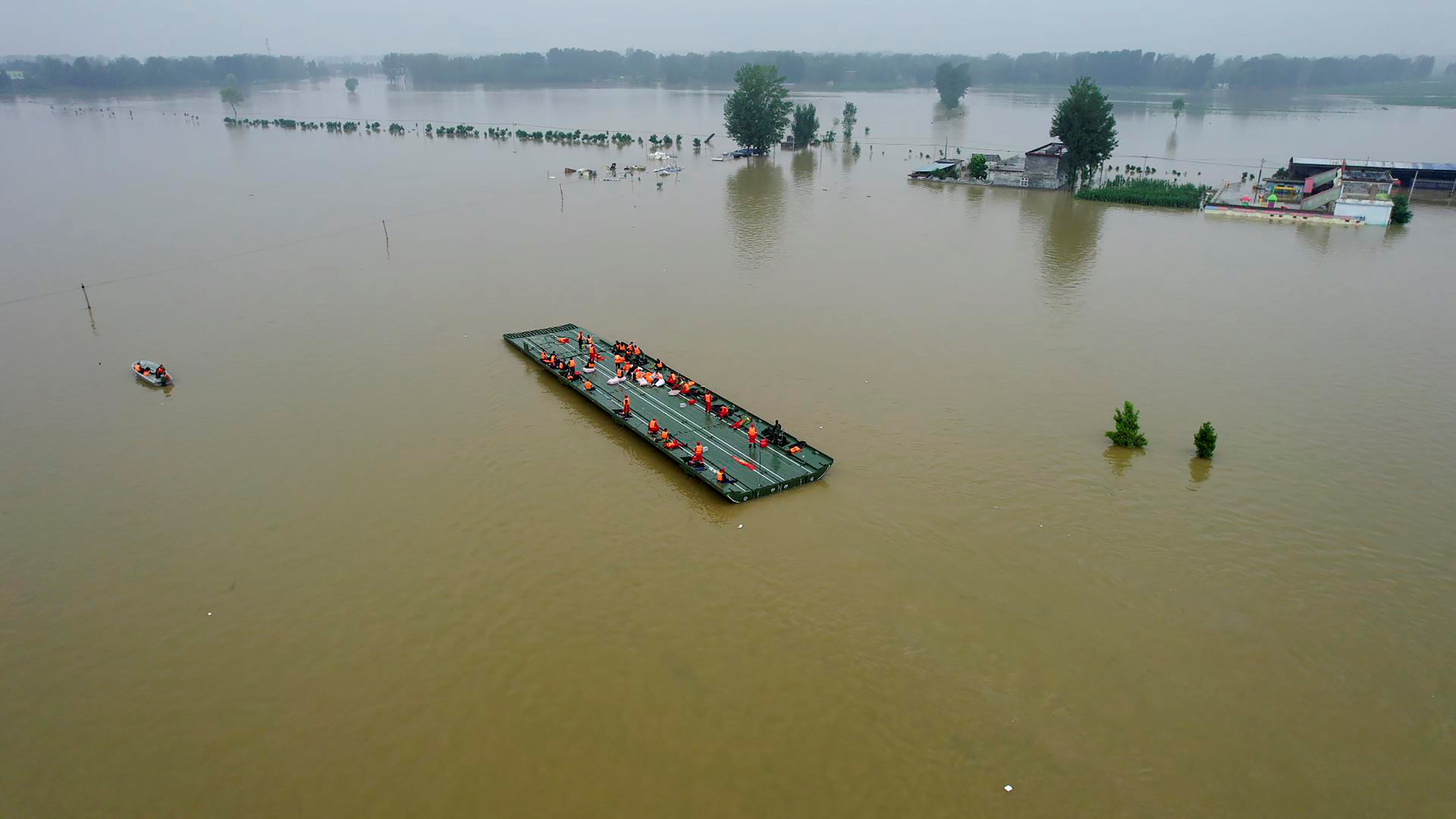 Inundaciones en China