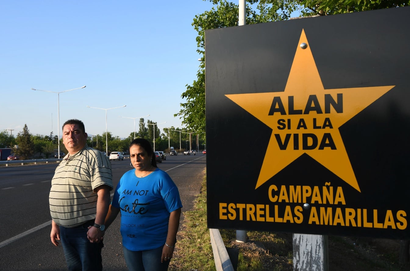 Padres de Alan Villouta. | Foto: Los Andes