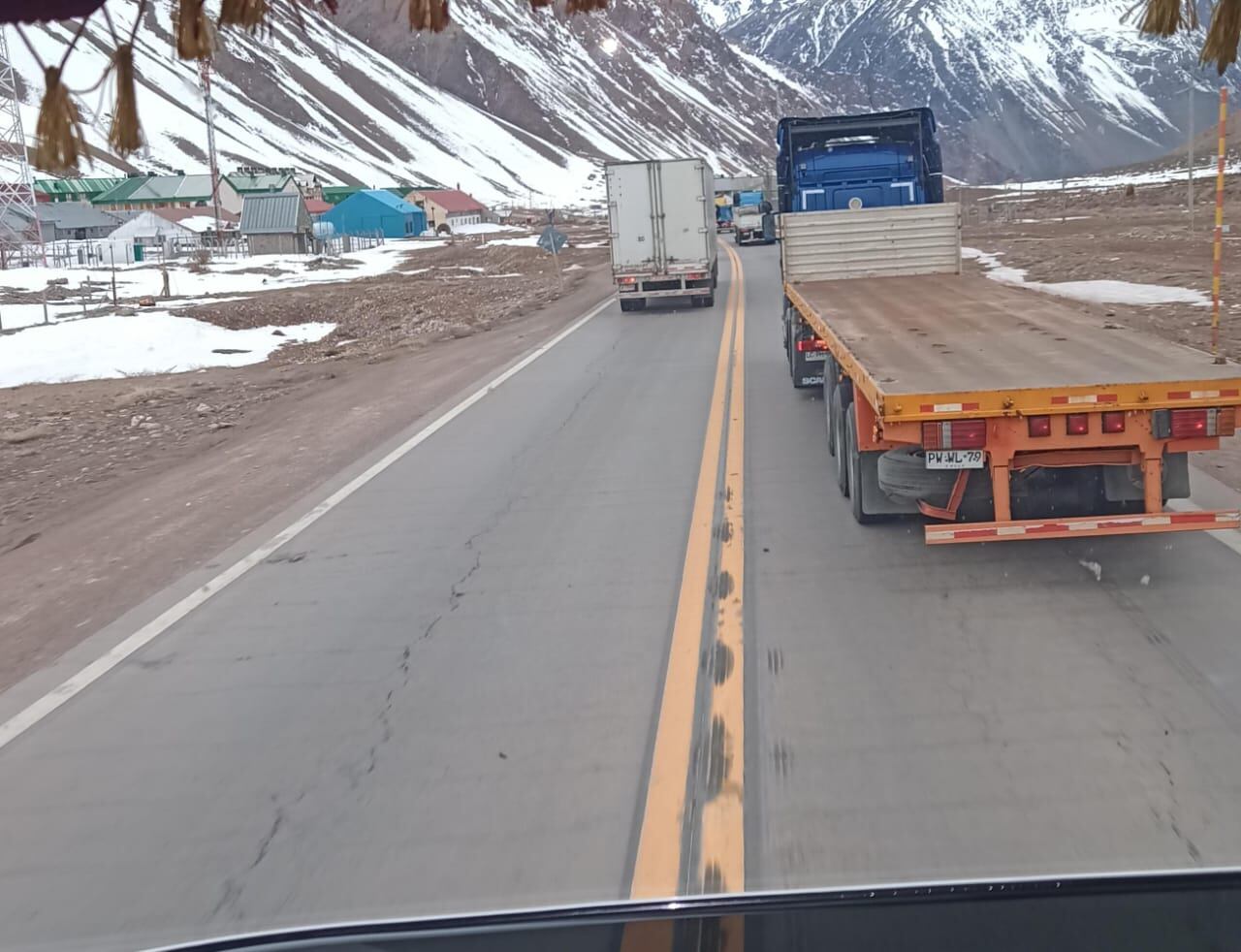 Accidente en zona Los Puquios.