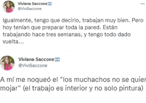 Viviana Saccone respondió a las críticas que recibe en las redes sociales