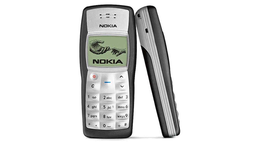 NOKIA 1100. Será relanzado en 2016.