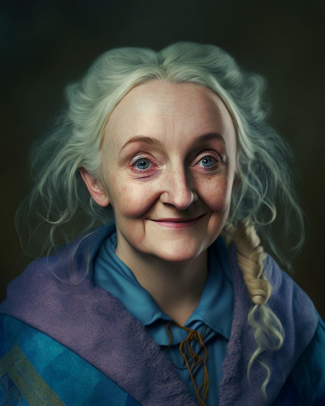 Así se verían los personajes de Harry Potter en su versión anciana.