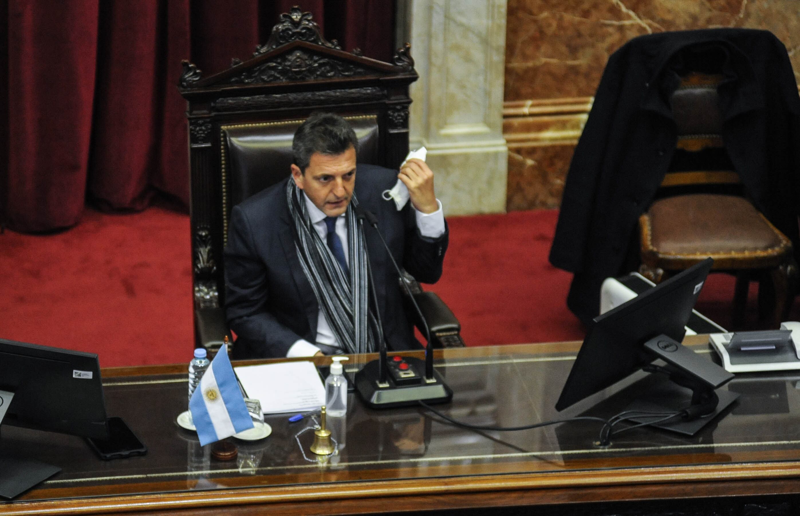 Las maniobras de Massa para amigar al Frente de Todos con la clase media - Foto: Federico López Claro  