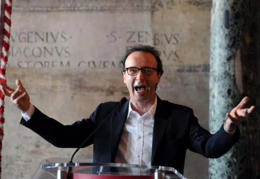 Benigni es un importante divulgador de la obra de Dante. 