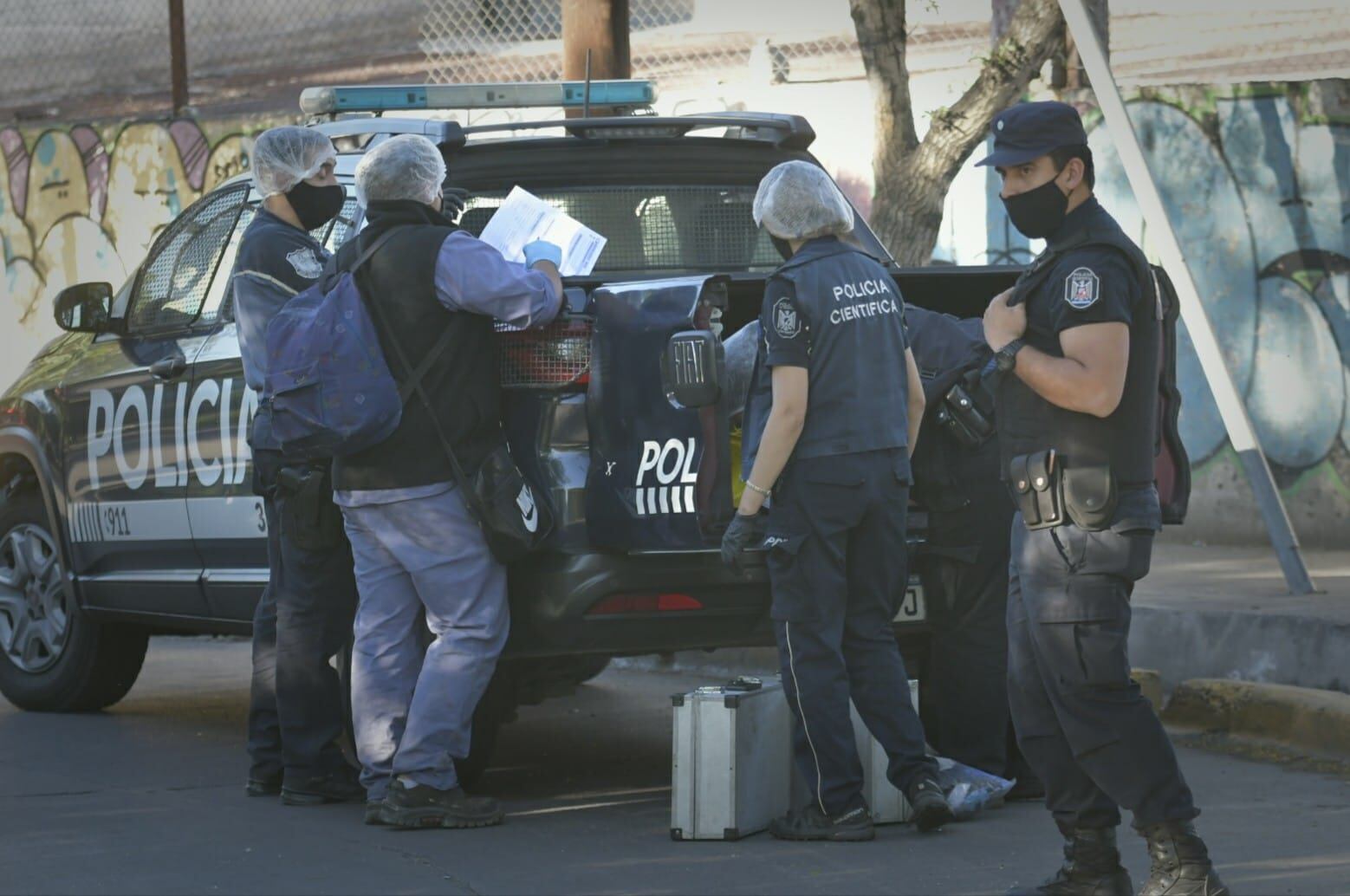 Un hombre fue asesinado de dos puñaladas en el interior del Parque O'Higgins. Foto: Orlando Pelichotti / Los Andes.