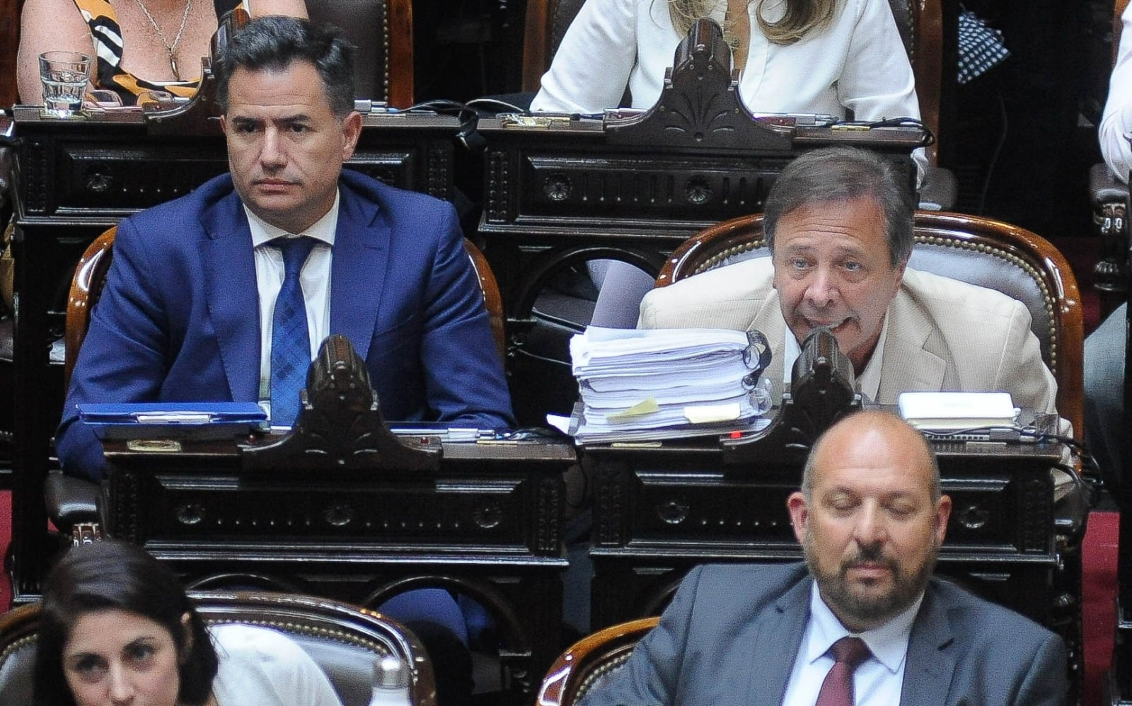 Oscar Zago, presidente del bloque de La Libertad Avanza (LLA). Foto: Federico Lopez Claro