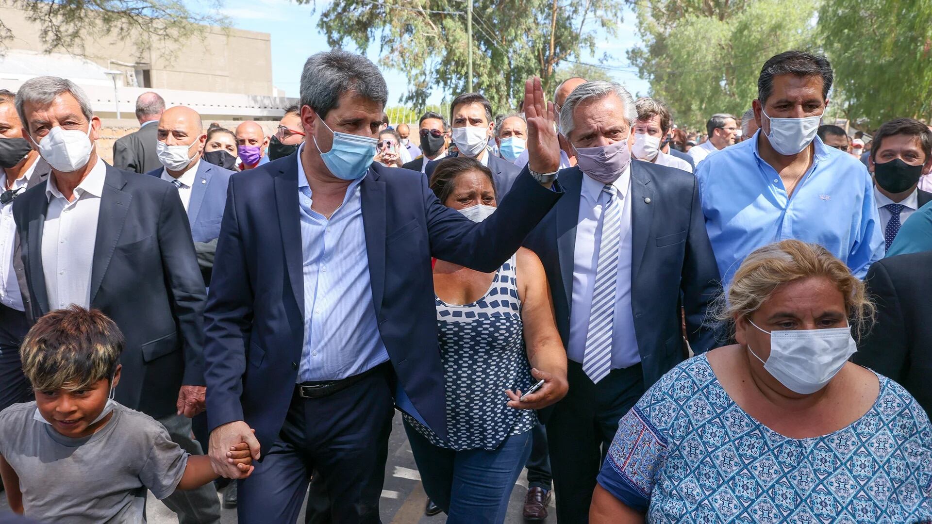 Tras el terremoto de 6,3 grados de magnitud que golpeó a San Juan en 2021, Alberto Fernández hizo una viaje de urgencia a la provincia. Anunció ayuda estatal para los damnificados.