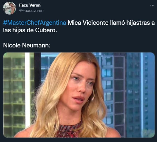 Los memes sobre la presencia de las hijas de Nicole Neumann Masterchef Celebrity 3