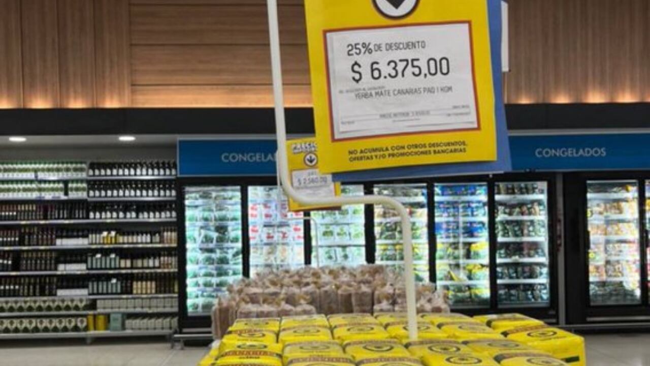 La oferta se volvió viral en los supermercados y sorprendió a todos. Gentileza: X @porqueTTarg