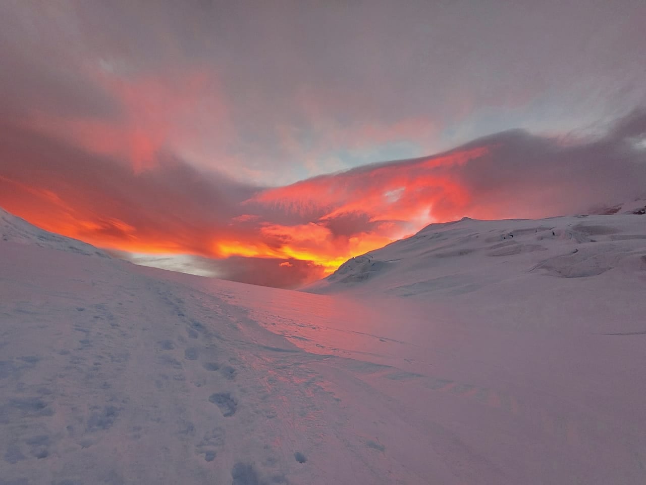 Una de las impactantes postales capturadas por Ignacio Lucero en sus últimas aventuras.