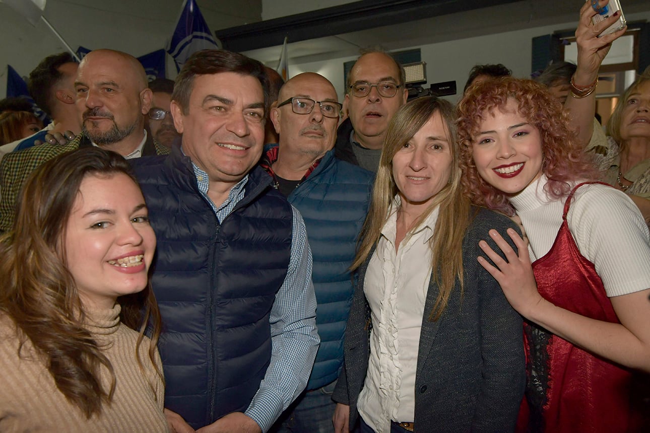 Elecciones PASO Primarias , abiertas, Simultáneas y Obligatorias 2023
Sede del Partido Demócrata  Mercedes Llano, precandidata a diputada nacional
Omar de Marchi
Foto:  Orlando Pelichotti

