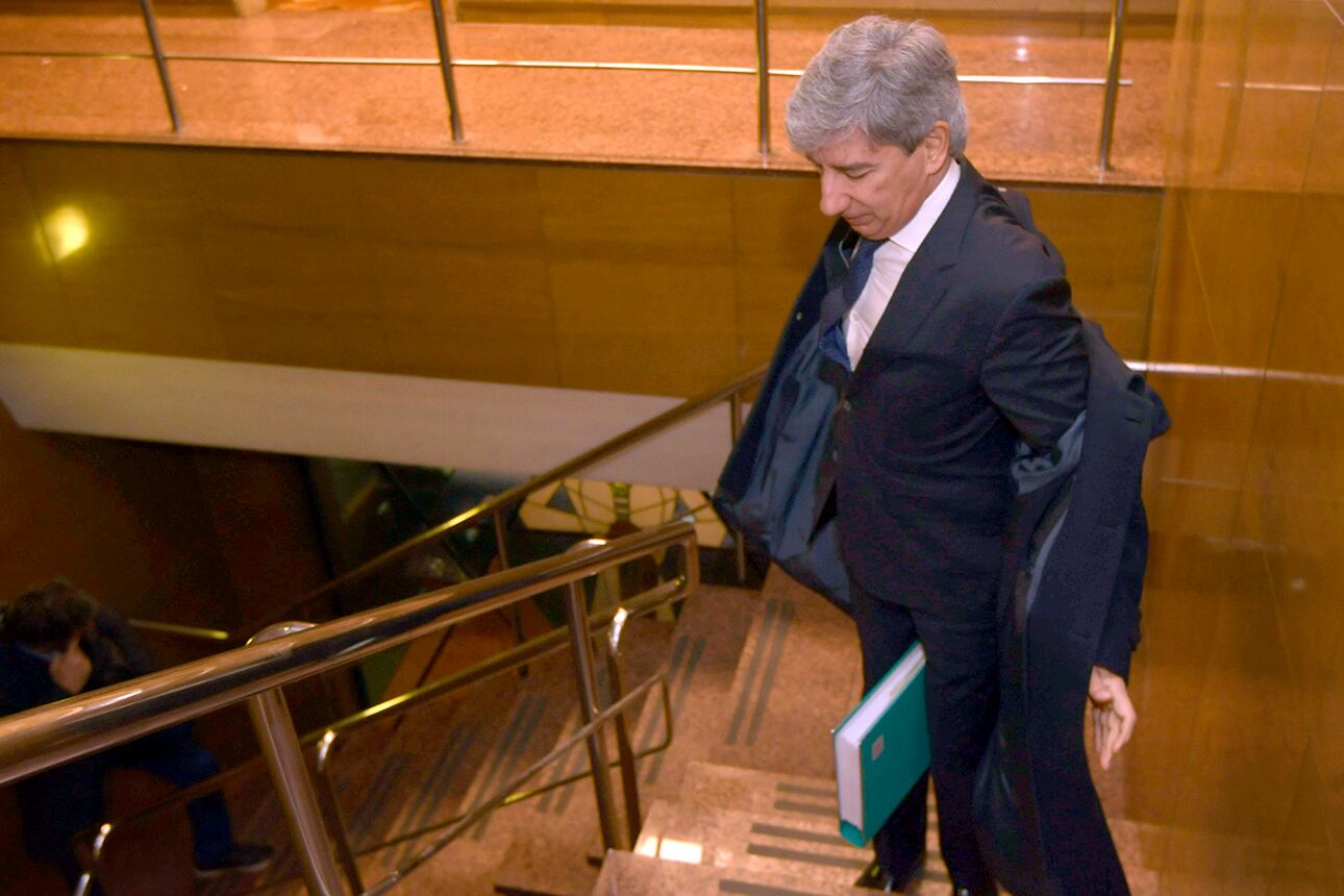 El juez federal Walter Bento, acusado de ser el líder de una asociación ilícita que requería dinero a cambio de favores en las causas que instruía.

Foto: Orlando Pelichotti