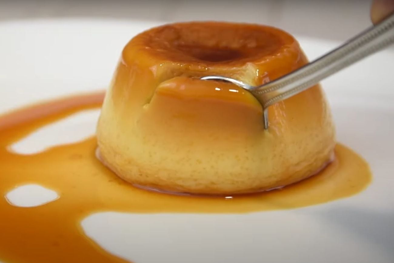 La receta del mejor flan de café