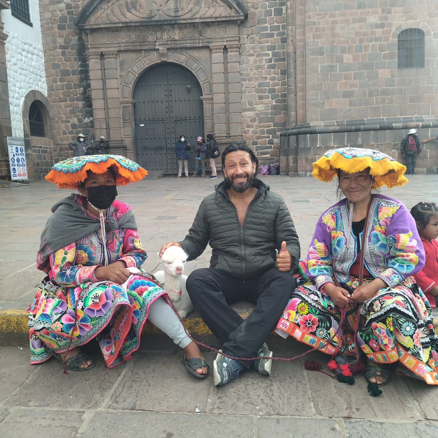 Salió hace 14 meses de Bogotá, llegó a Mendoza y quiere recorrer toda América del Sur en bicicleta. Foto: Gentileza Arnulfo Sáenz.