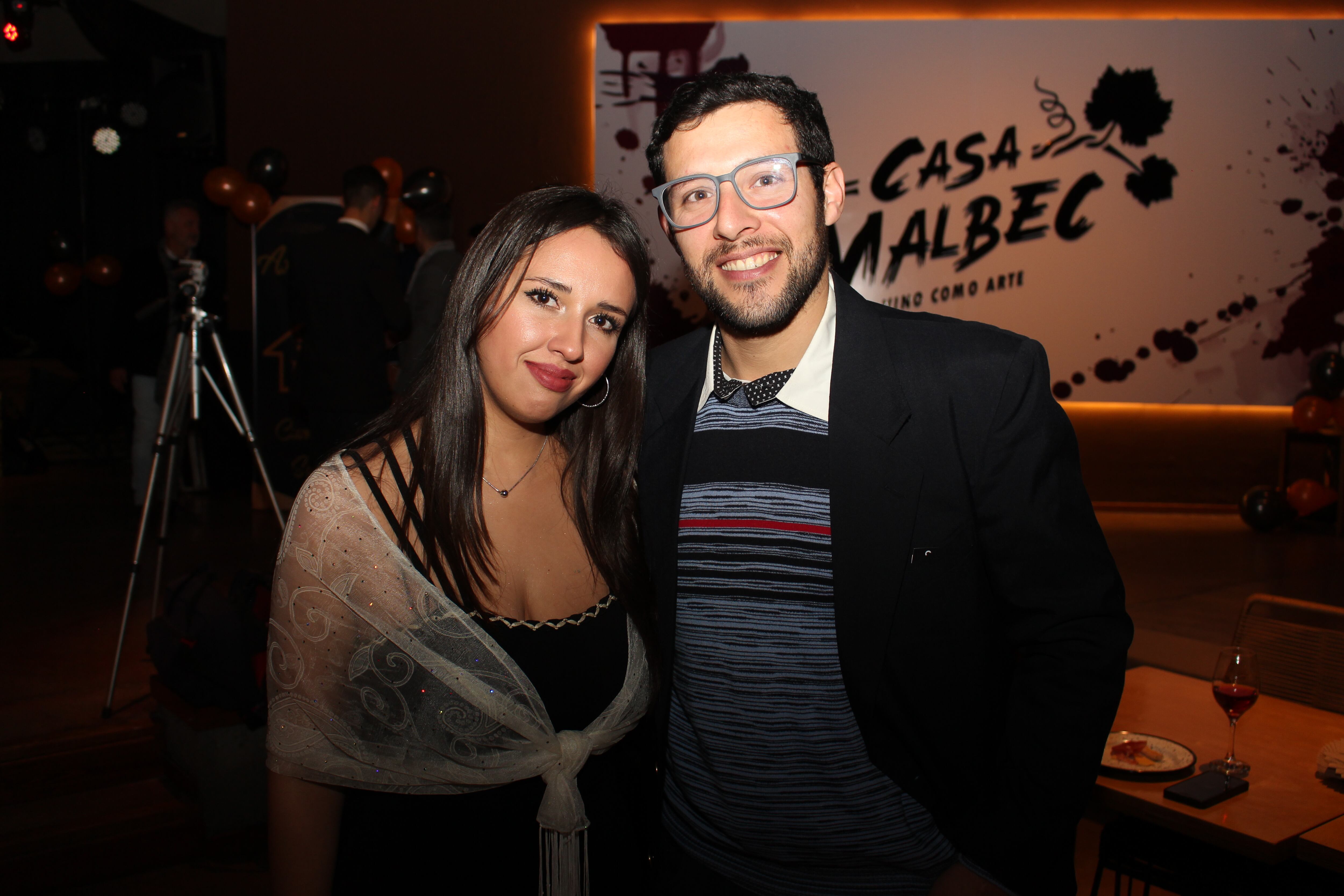 Camila Rojo y Nahuel Bazán.