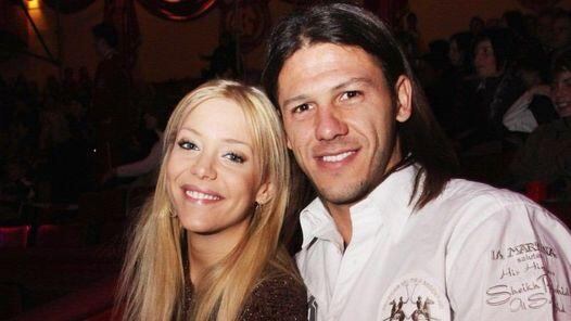 Martín Demichelis y Evangelina Anderson en épocas más felices. ¿Se reconcilian?