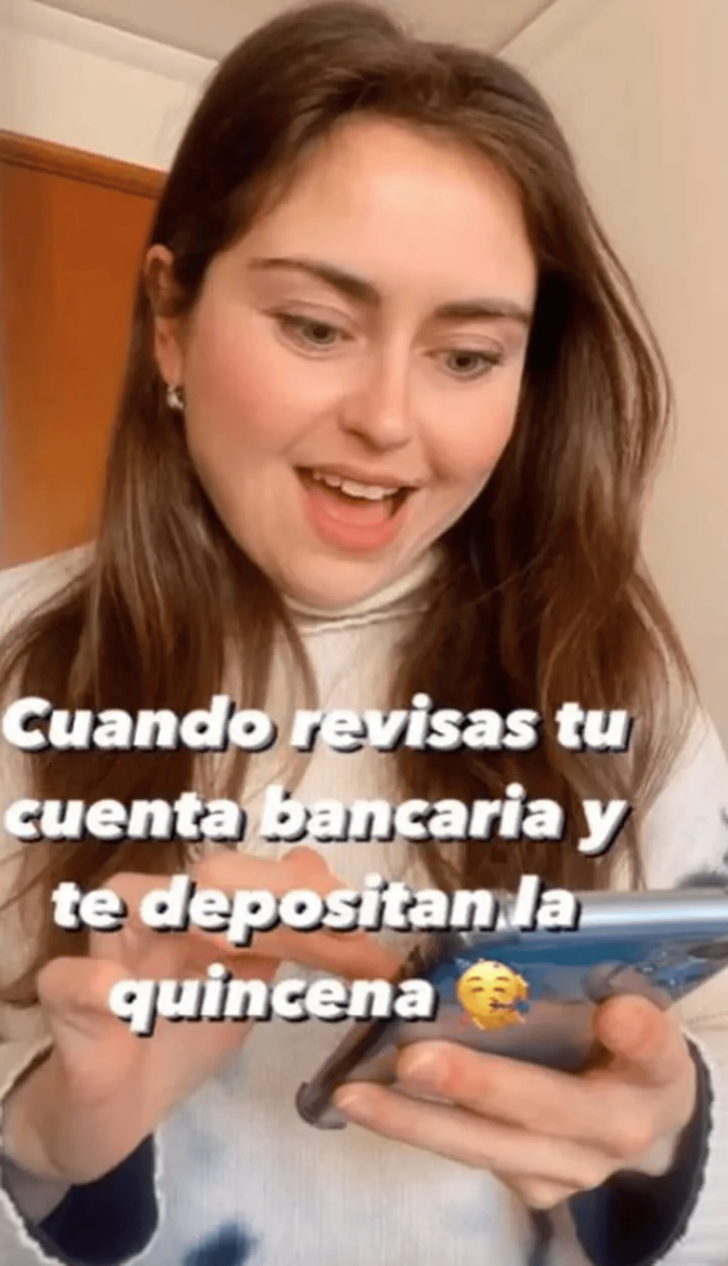 La influencer chilena se sorprendió de su parecido con Silvina Luna