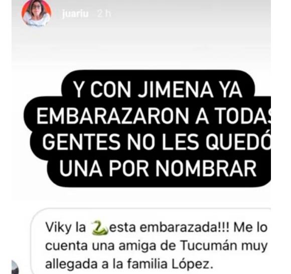 Jimena Barón, ¿embarazada?.