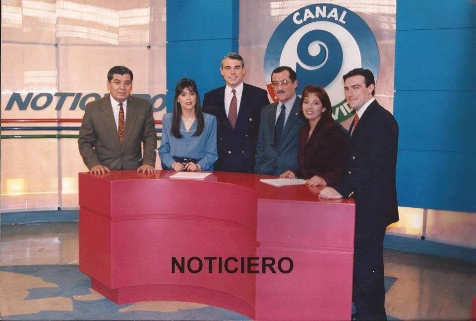 Zavala compartió una foto de los inicios de ambos en Canal 9