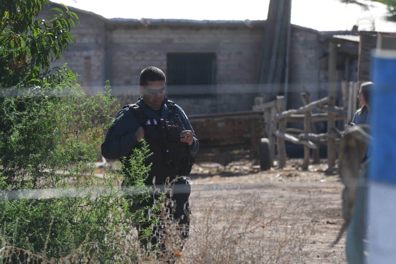 Brutal crimen en Maipú /Foto Ignacio Blanco