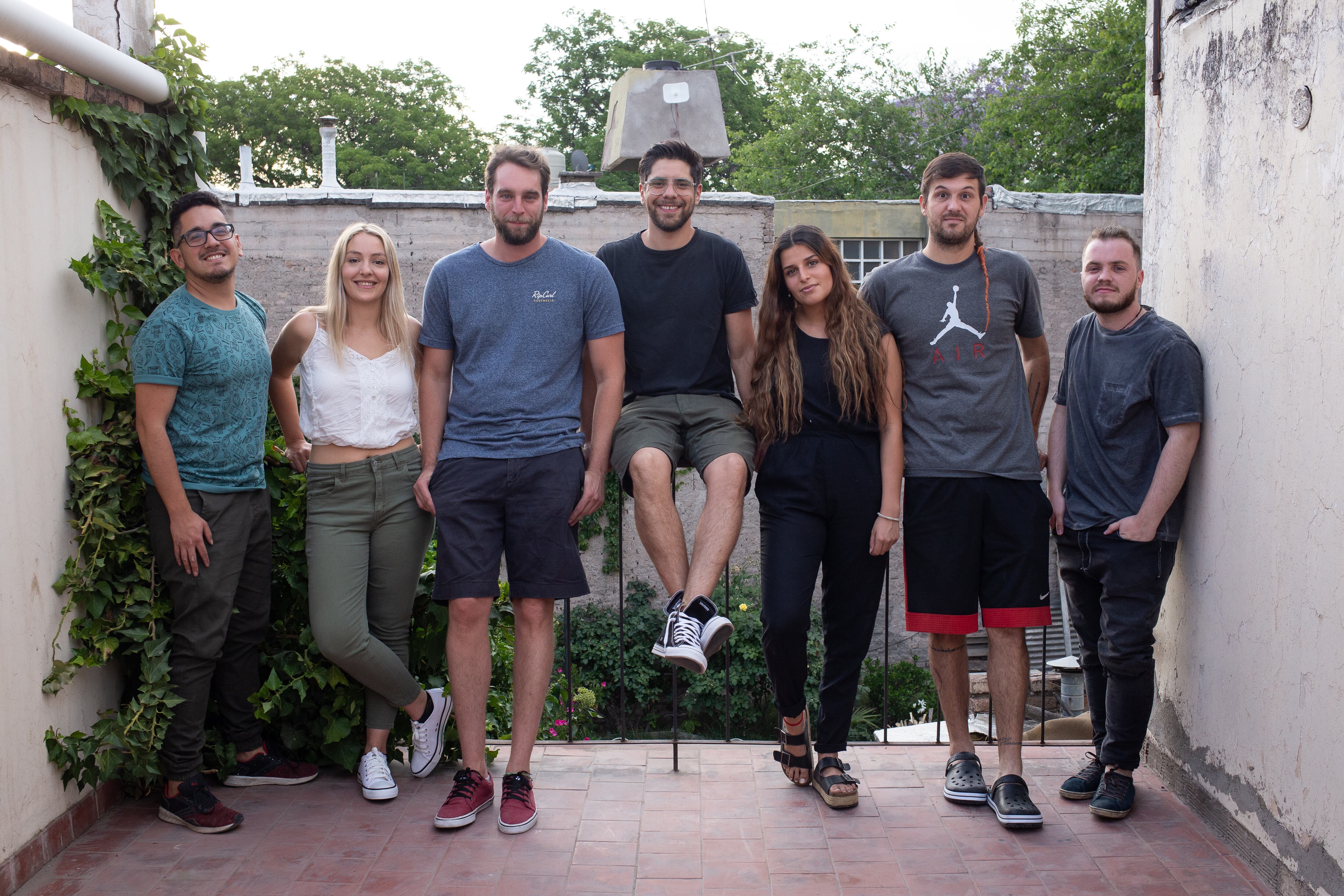 Rolando Cortellezzi, Mariano Bertona, Adriano Bonada, Florencia Nieto, Gonzalo Palacios, María José Luna, Juan Ignacio Pacheco y Sebastián Casciani.