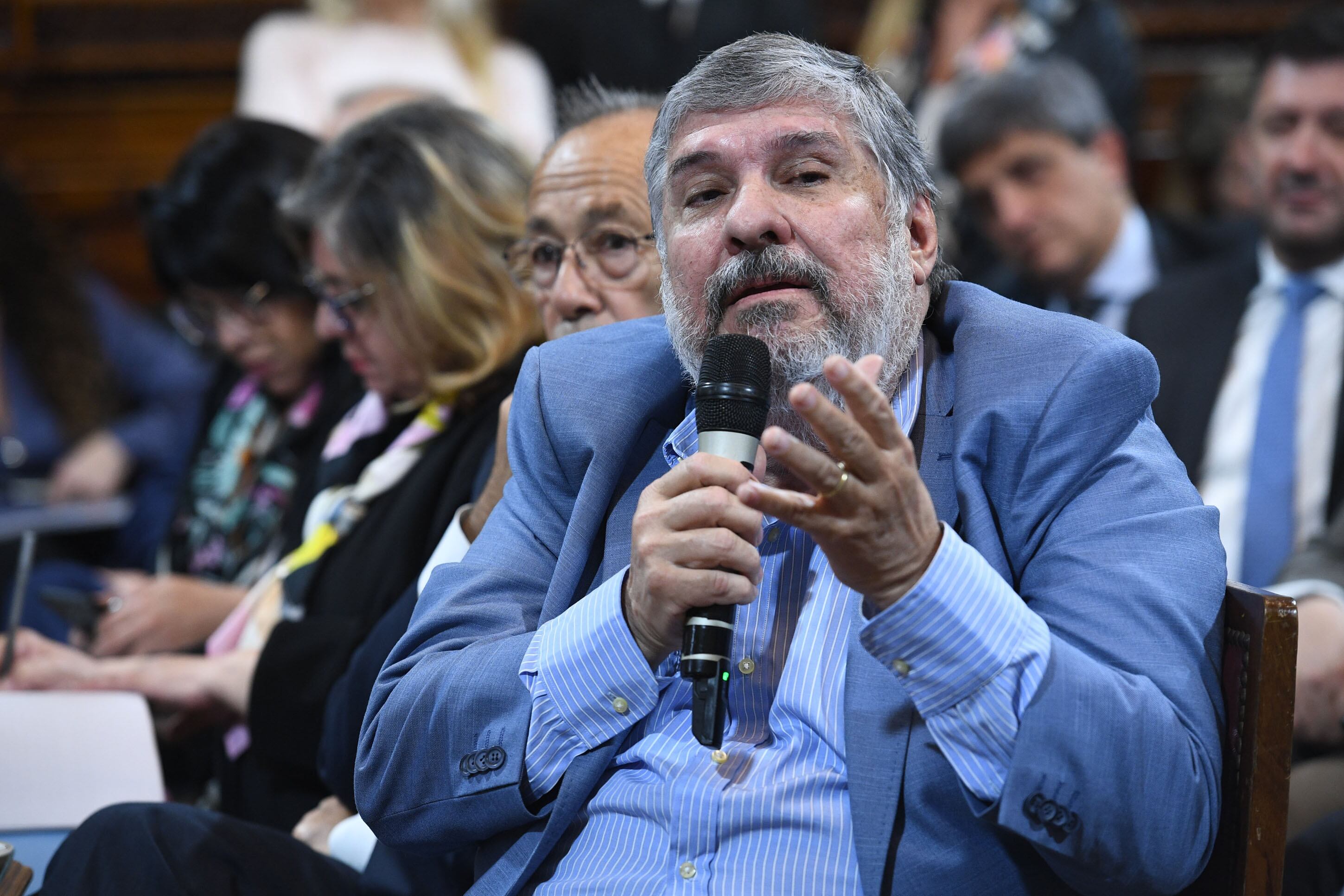 José Mayans, titular del interbloque Frente de Todos (Foto: Comunicación Senado)