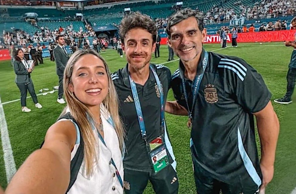 Los rumores indicaban que Sofi Martínez estaba saliendo con Pablo Aimar. Foto: Instagram Sofi Martínez