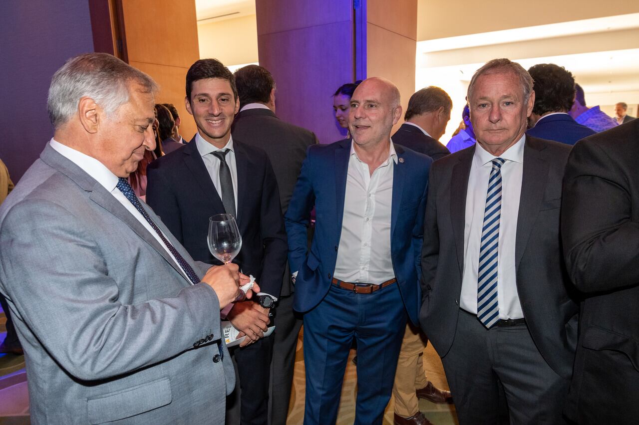 Alejandro Gullé, Camilo De Lillo, Dalmiro Garay y Daniel Estrella.  Foto: Ignacio Blanco / Los Andes 