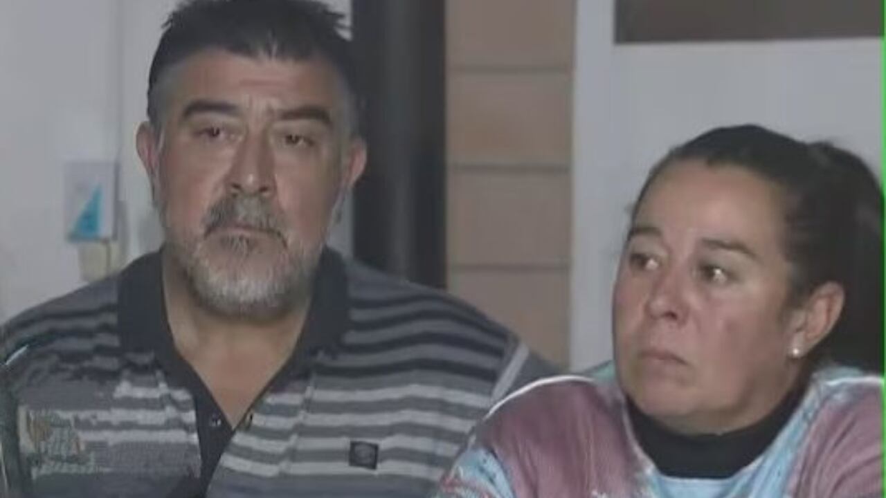 Carlos Pérez y María Victoria Caillava, la pareja detenida este sábado en el caso de la desaparición de Loan Danilo Peña, en Corrientes. Foto: Gentileza.