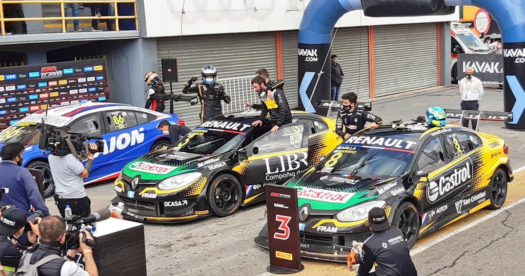 Los pilotos de Renault fueron inalcanzables en la carrera y se llevaron los 200 Kilómetros de Buenos Aires.