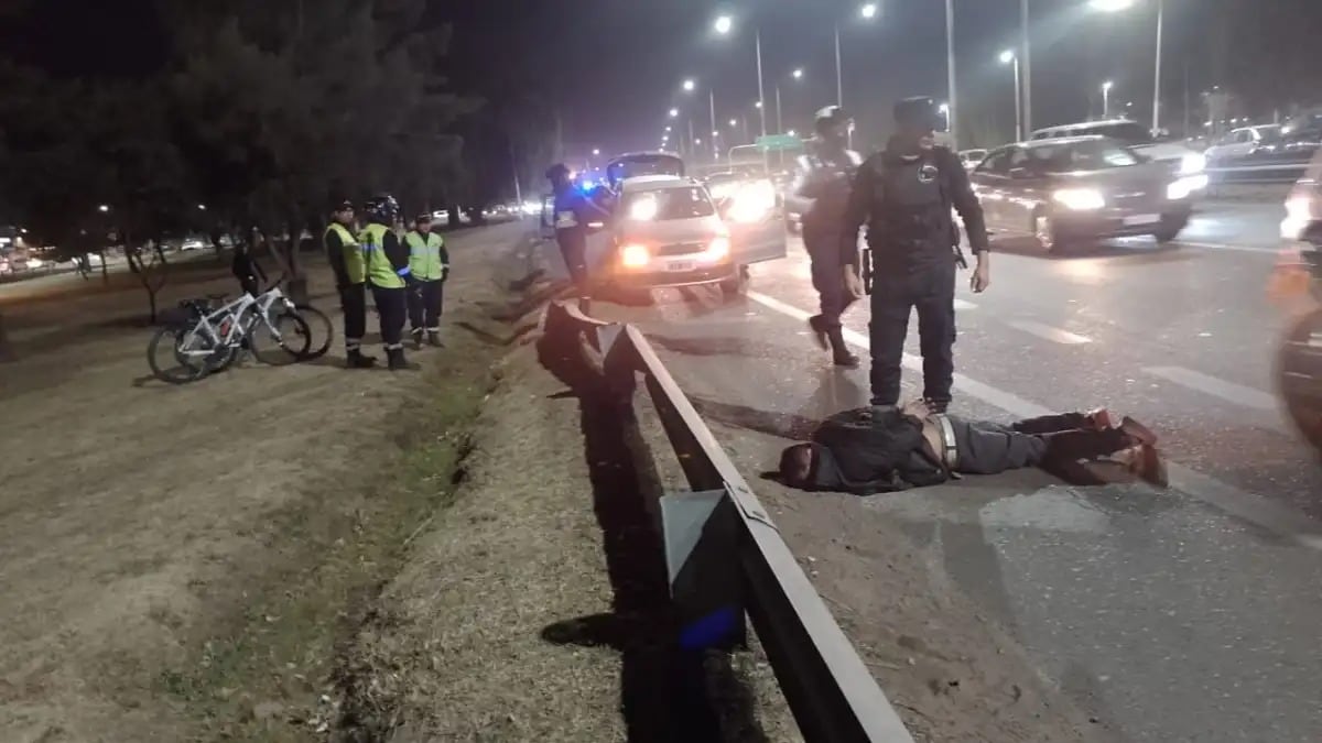 Hombre detenido por manejar borracho y en contramano en el Acceso Este (Ministerio de Seguridad)