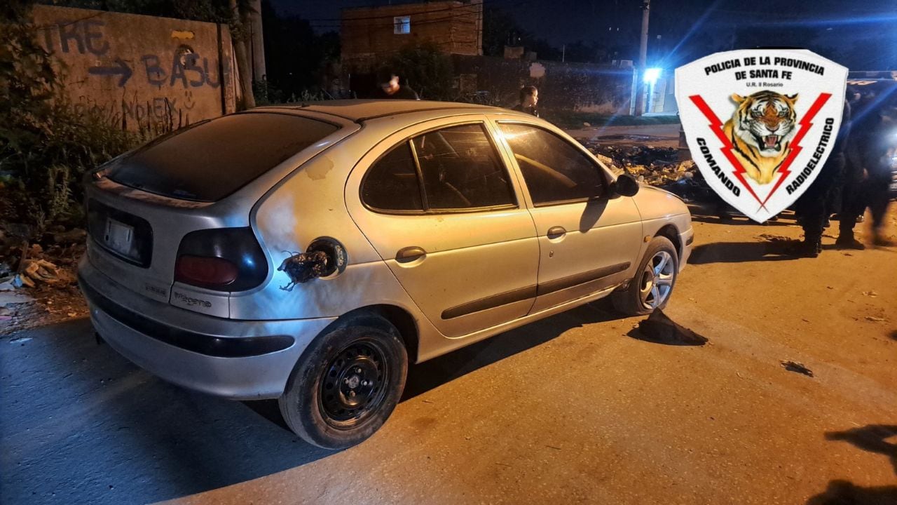 Encontraron el auto con el que dejaron la carta amenazante a la familia Di María.