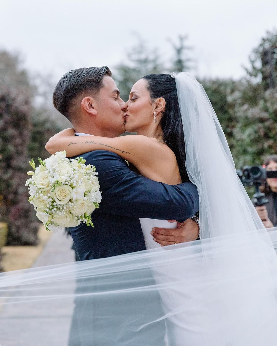 El casamiento de Oriana Sabatini y Paulo Dybala. Gentileza Instagram.