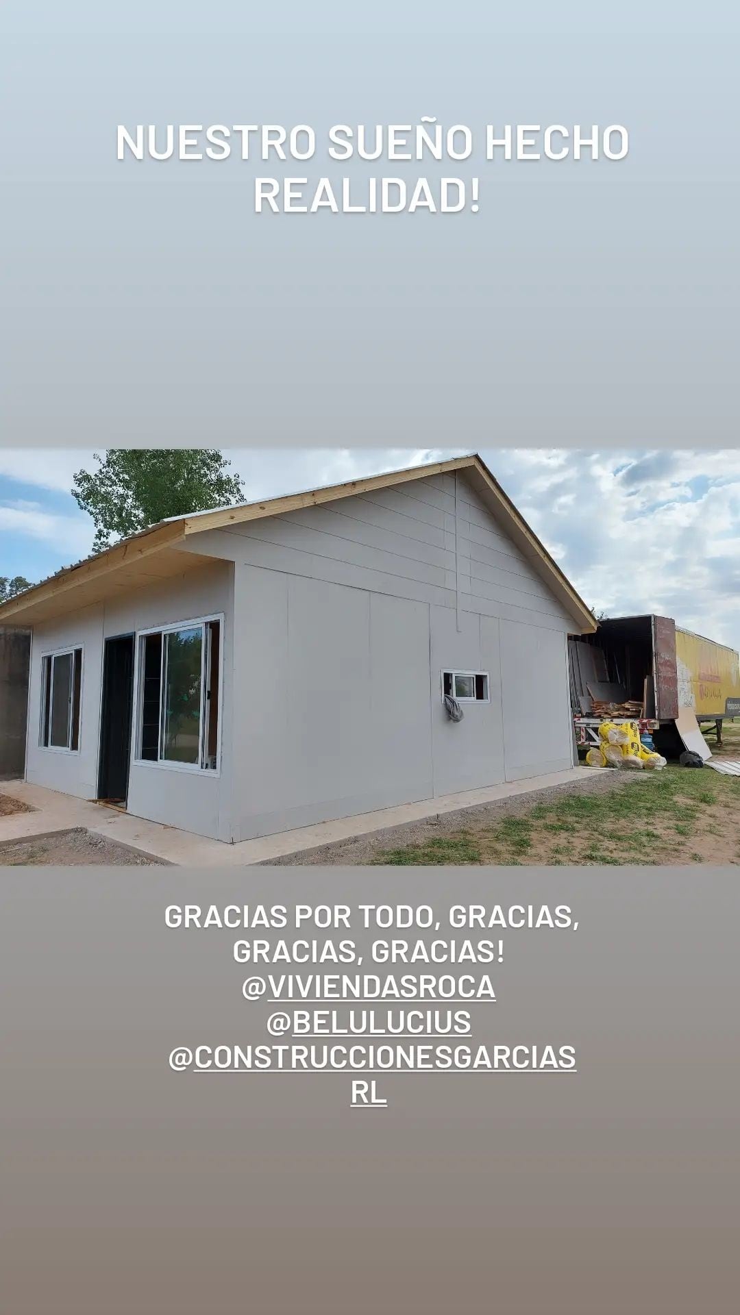 Franciso Benítez mostró su casa nueva en redes.