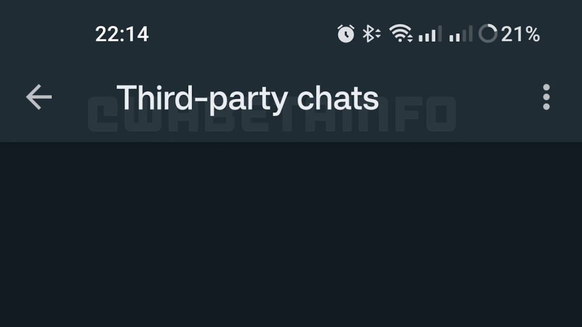 El portal WABetaInfo encontró que WhatsApp busca integrar a otros mensajeros.